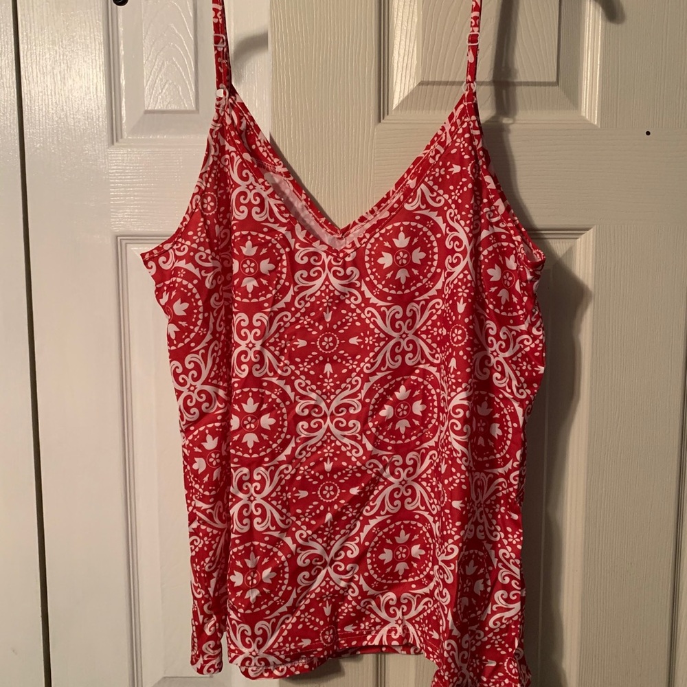 amazon red tank top